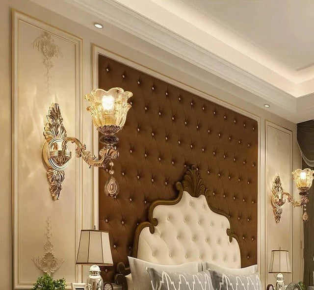 Ceramic Crystals Chandelier - Contemporary Elegance with Remote Control-ChandeliersDecor.com