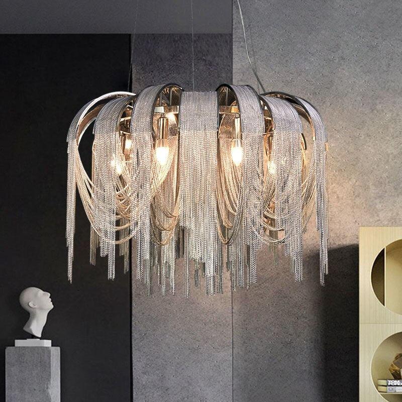 Chain Chandelier: Elegant Lighting Fixture for Modern Spaces-ChandeliersDecor.com