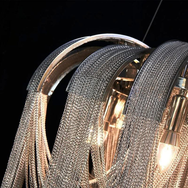 Chain Chandelier: Elegant Lighting Fixture for Modern Spaces-ChandeliersDecor.com