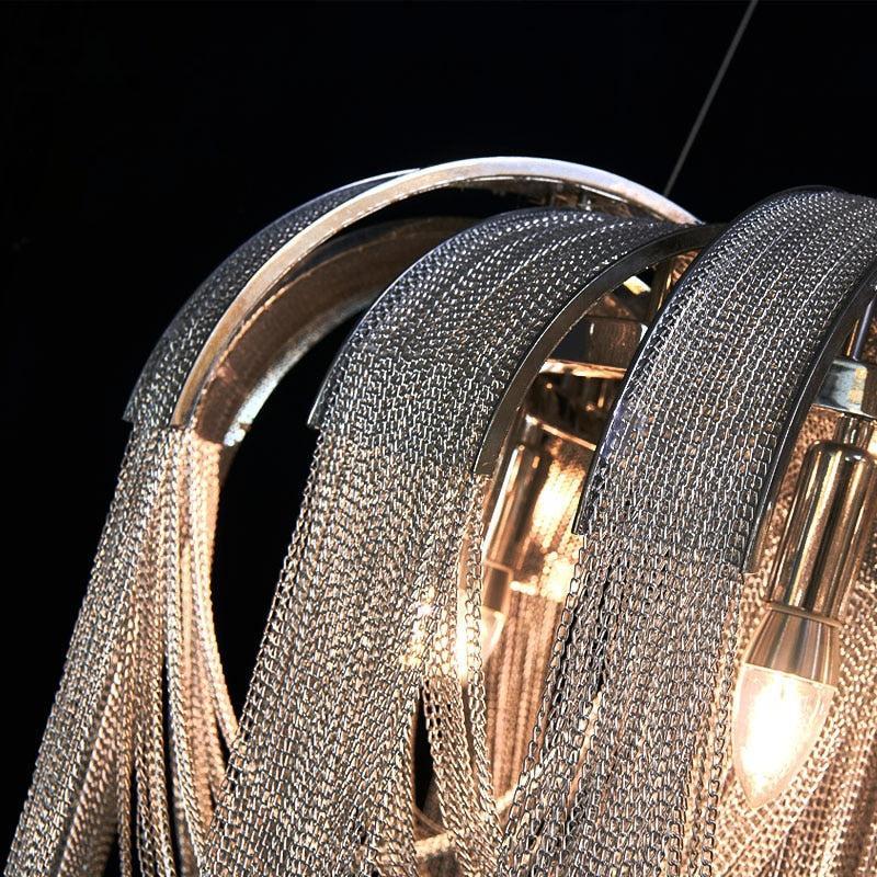 Chain Chandelier: Elegant Lighting Fixture for Modern Spaces-ChandeliersDecor.com