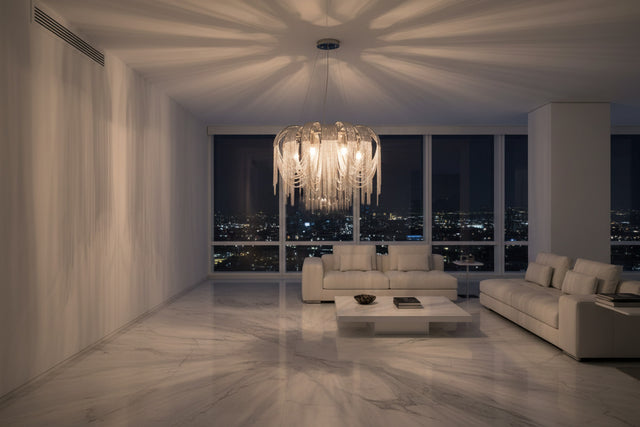 Chain Chandelier: Elegant Lighting Fixture for Modern Spaces-ChandeliersDecor.com
