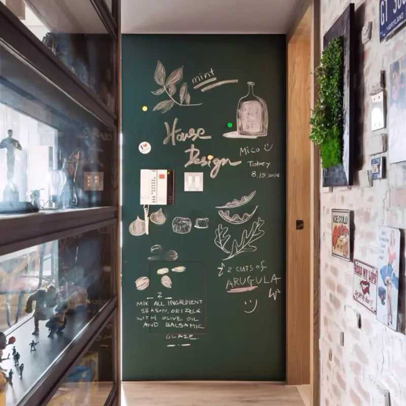 ChandeliersDecor.com-Home Decor Decals-Chalk board Wall Stickers | Blackboard Wall Decal for kids