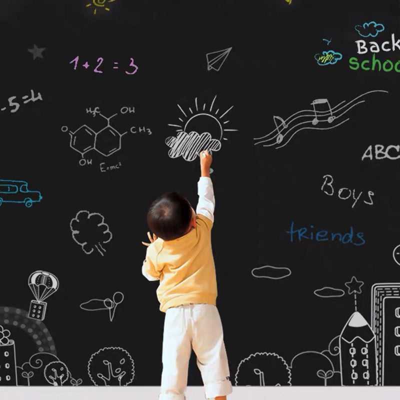 ChandeliersDecor.com-Home Decor Decals-Chalk board Wall Stickers | Blackboard Wall Decal for kids