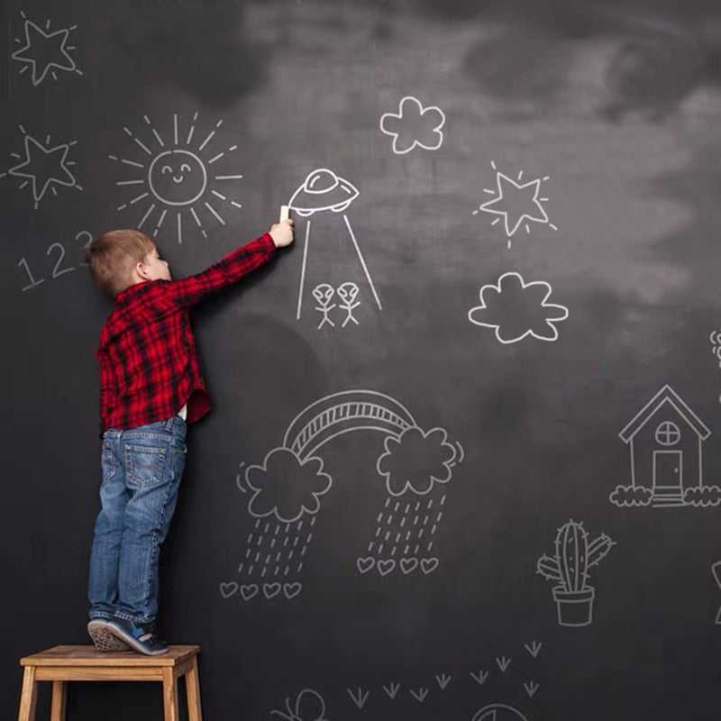 ChandeliersDecor.com-Home Decor Decals-Chalk board Wall Stickers | Blackboard Wall Decal for kids