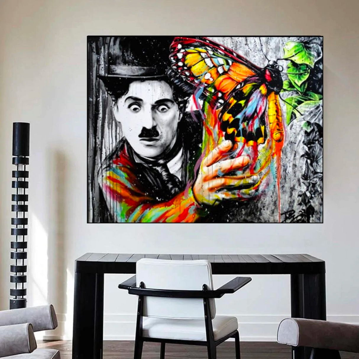 ChandeliersDecor.com-Wall Posters-Chaplin Charlie Art: Authentic and Timeless Masterpieces