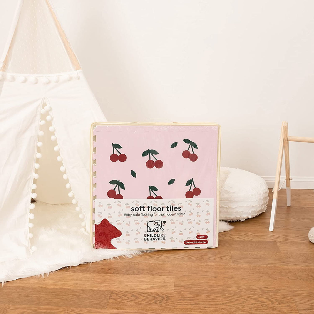 ChandeliersDecor.com-Play Mats-Cherry Design Babies: Play Mat Puzzle Tiles