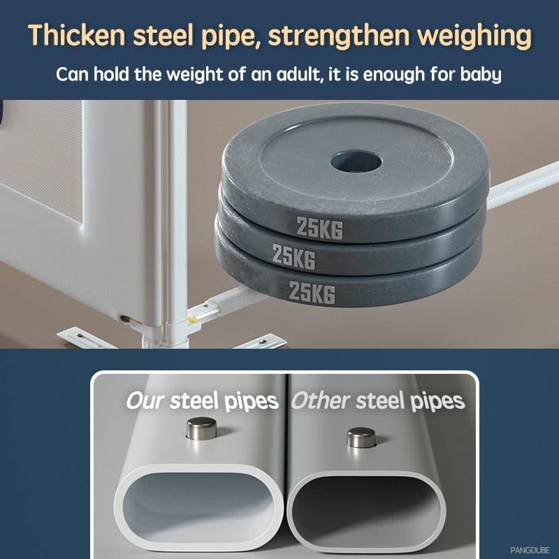 ChandeliersDecor.com-Baby Bed Fence-Child Bed Barrier Safety Railings for Babies Bed Fence