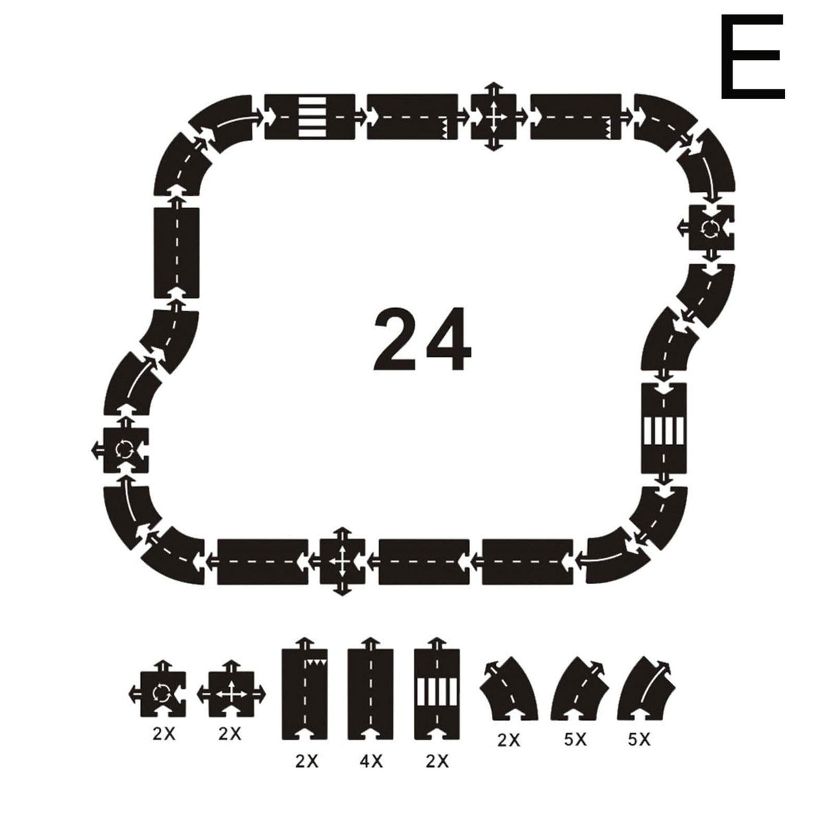 ChandeliersDecor.com-0-Children Way To Play Road Motorway Toys Puzzle