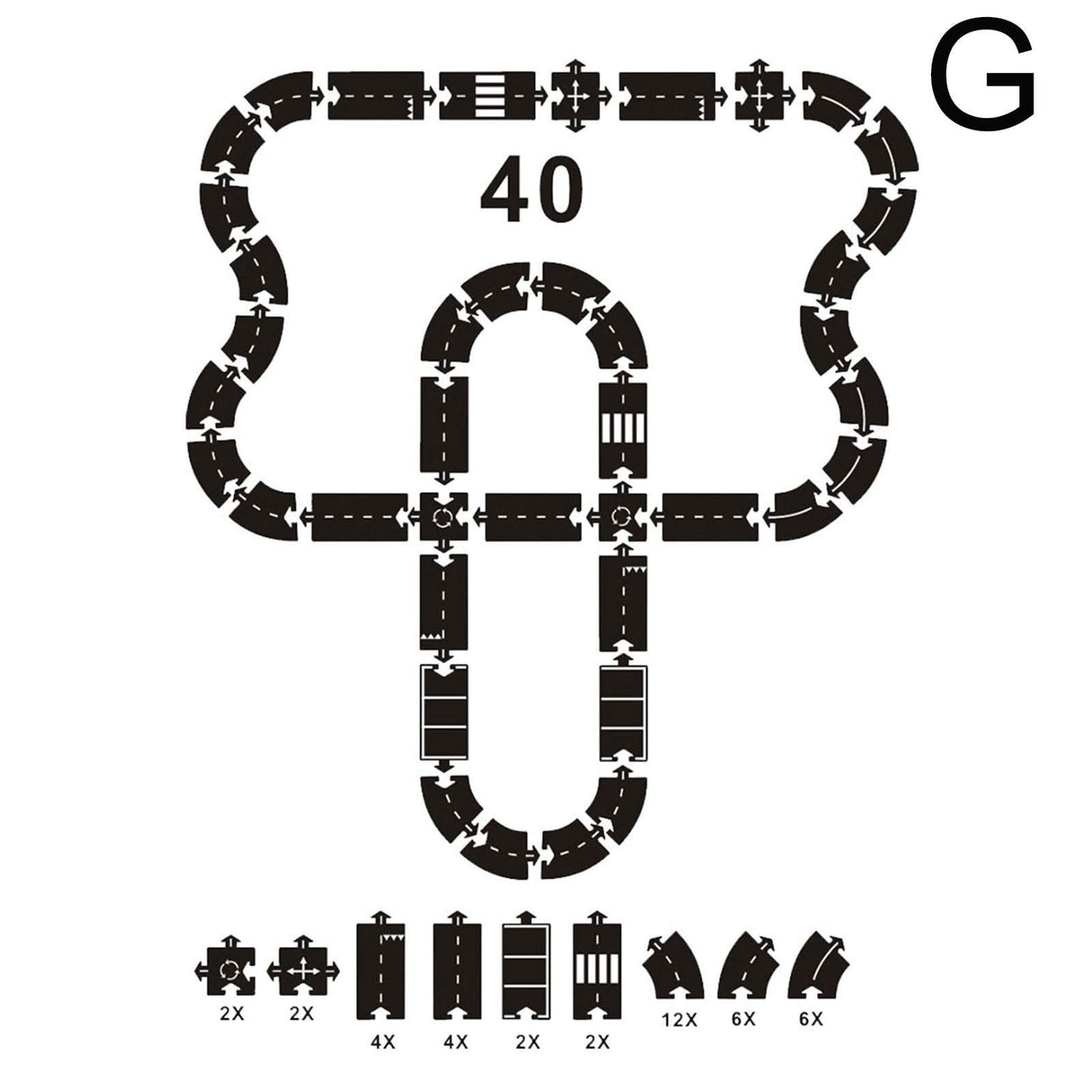 ChandeliersDecor.com-0-Children Way To Play Road Motorway Toys Puzzle