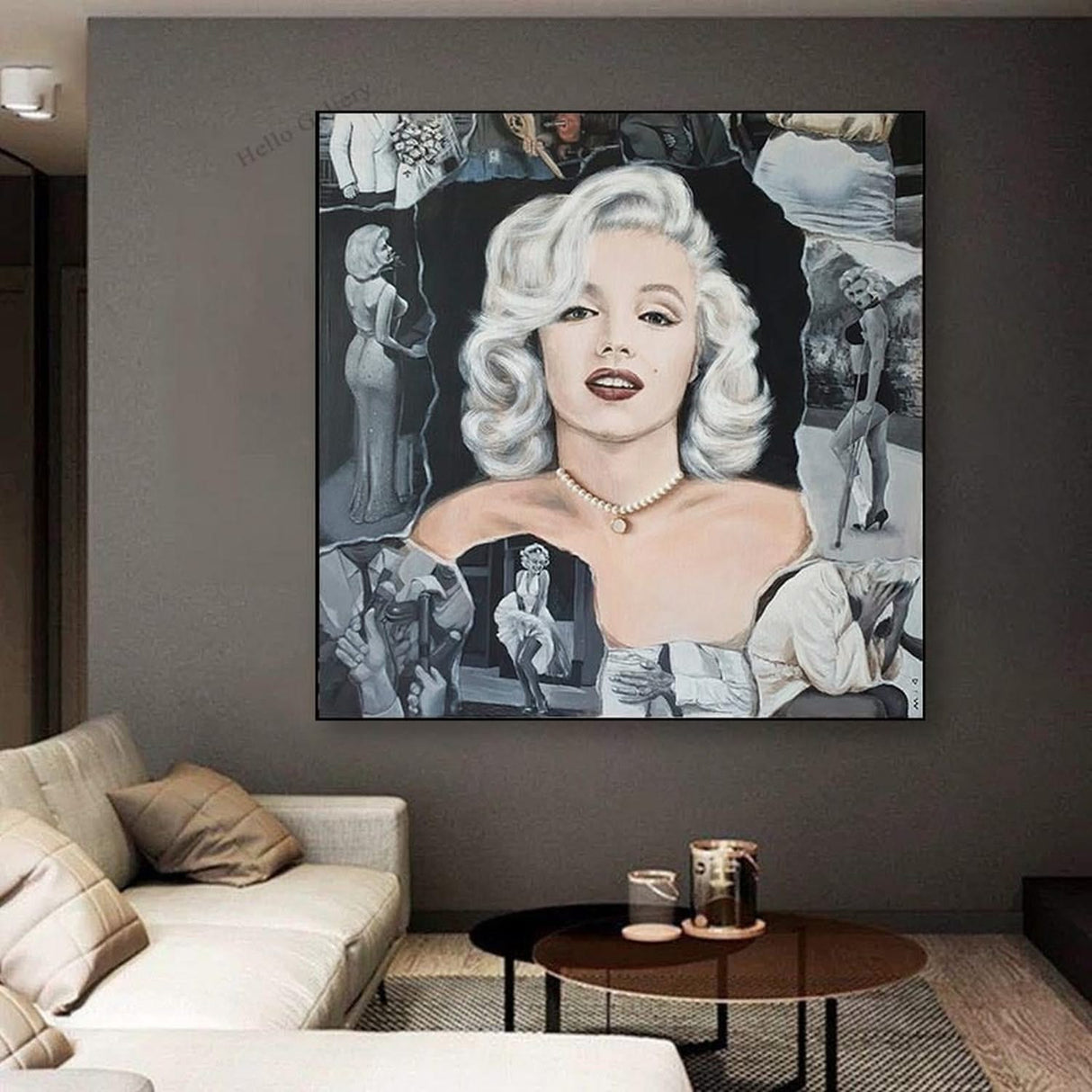Classic Black and White Marilyn Poster - Limited Edition-ChandeliersDecor.com