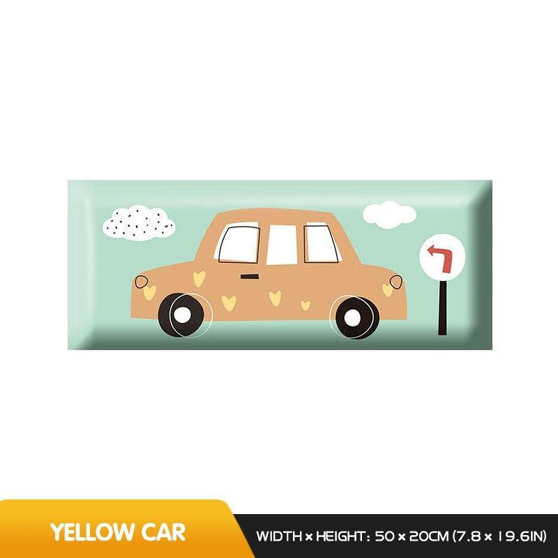 ChandeliersDecor.com-Padded Walls-Classic Car Race Kids Wall Padded Safety Cushions