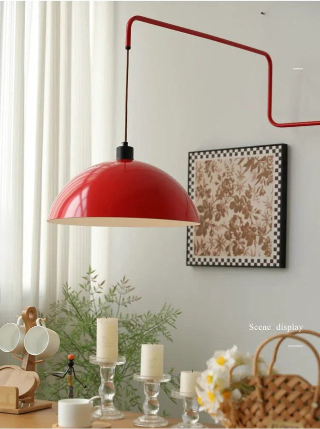 Classic Long Arm Adjustable Pendant Wall Light-ChandeliersDecor.com