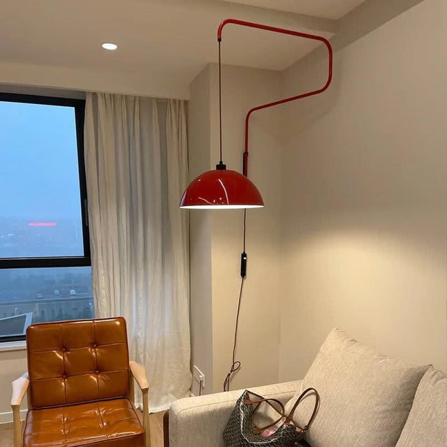 Classic Long Arm Adjustable Pendant Wall Light-ChandeliersDecor.com