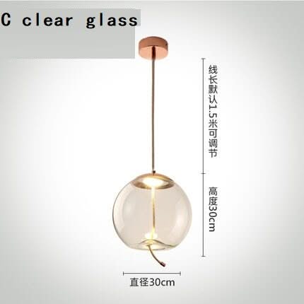 Clear Glass Pendant Light for Captivating Ambiance-ChandeliersDecor.com