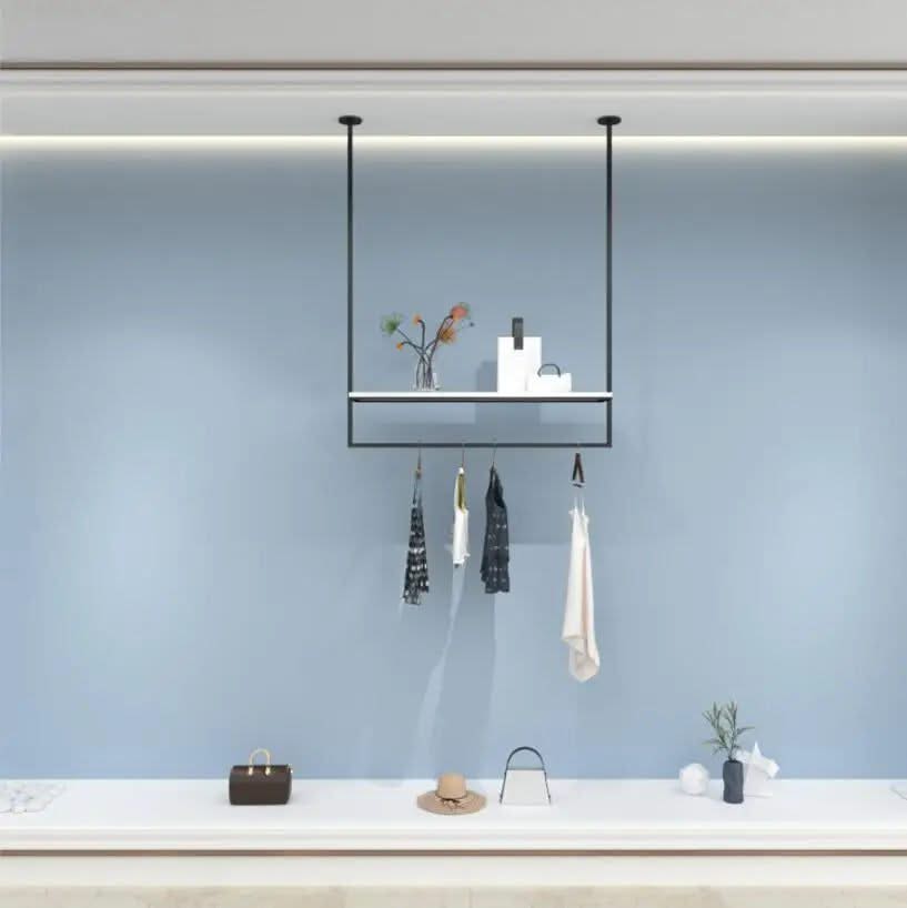 Clothing Display Rack Wall Suspender-ChandeliersDecor.com