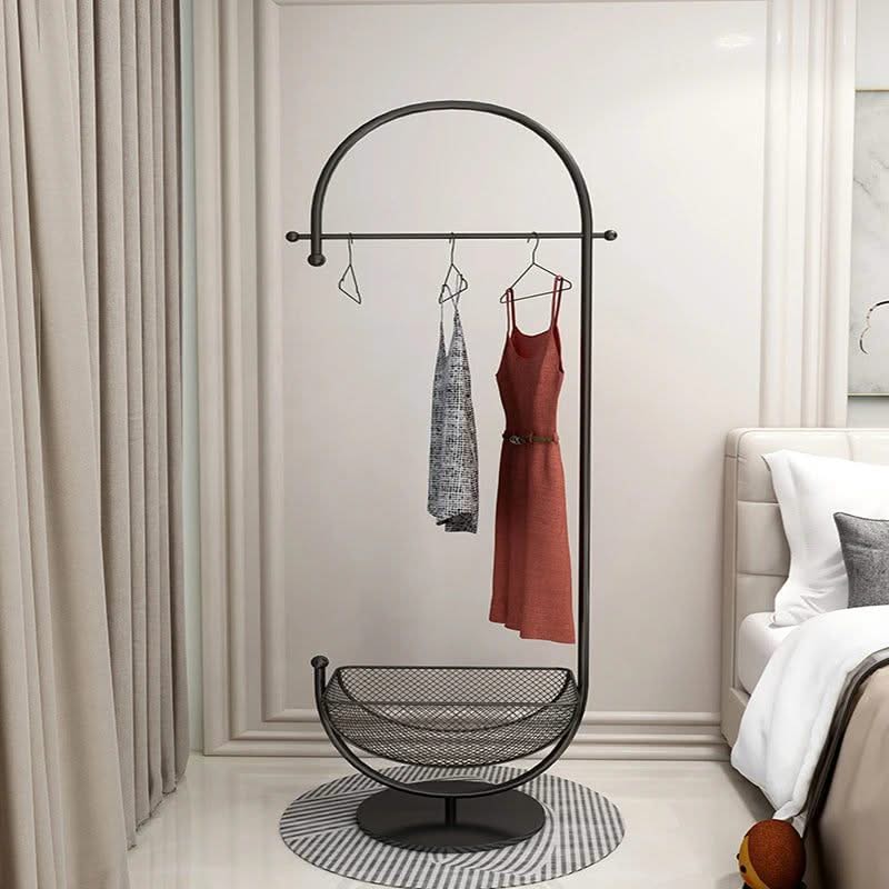 Clothing Rack Floor Standing Valet Corner-ChandeliersDecor.com