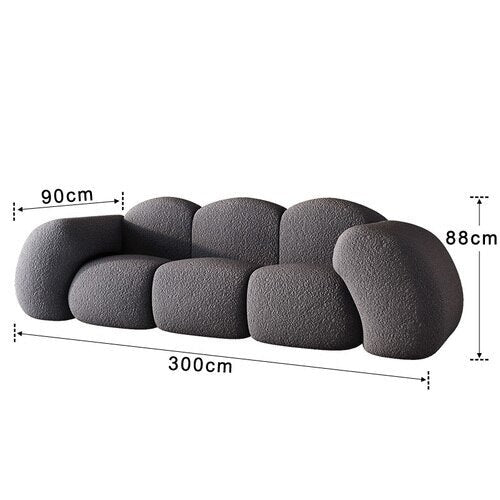 ChandeliersDecor.com-Sofa Set-Cloud Shaped Sofa: Feel Ultimate Comfort