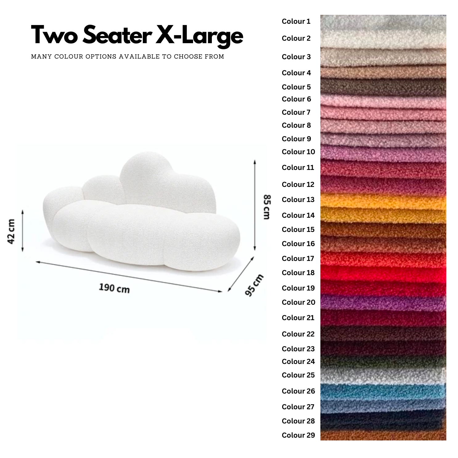 ChandeliersDecor.com-Sofa Set-Cloud Sofa Set: Quality, Comfort, and Style!