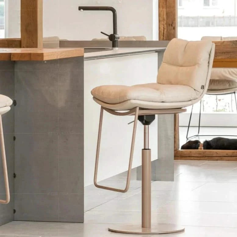 Cocina Kitchen Island Counter Leather Bar Chair-ChandeliersDecor.com