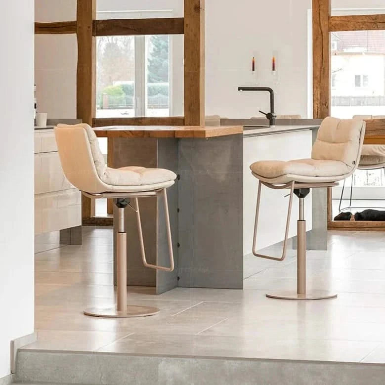 Cocina Kitchen Island Counter Leather Bar Chair-ChandeliersDecor.com