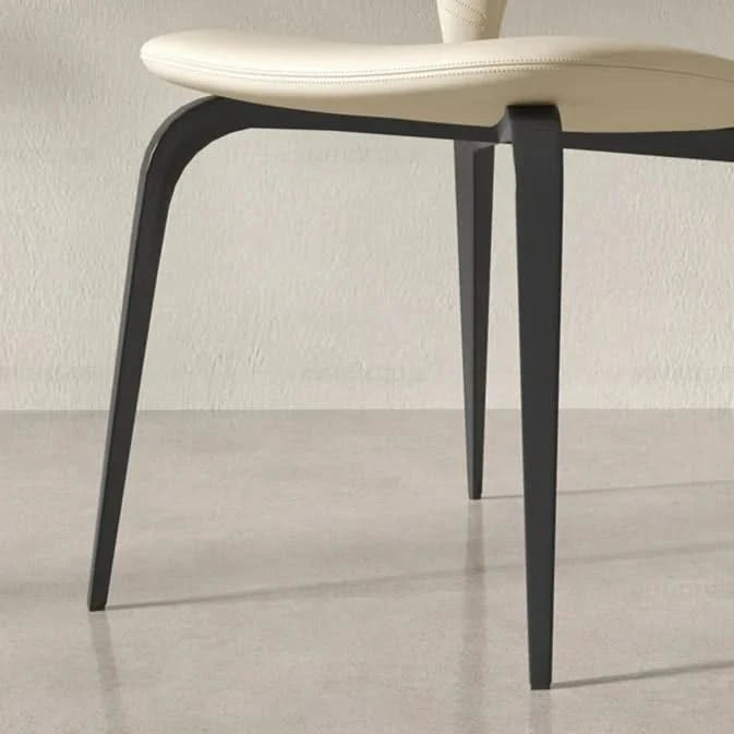 Comedor Leather Wooden Dining Chair-ChandeliersDecor.com