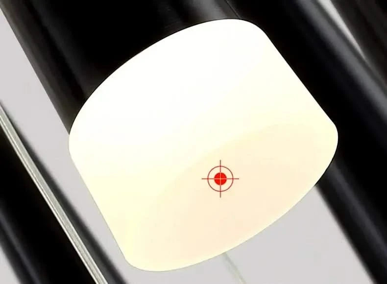 ChandeliersDecor.com-Staircase Chandelier-Cone Tubes Staircase Chandelier: Exquisite Illumination