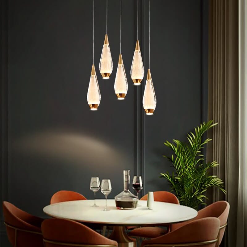 Cones Staircase Chandelier: Exquisite Lighting Solution-ChandeliersDecor.com