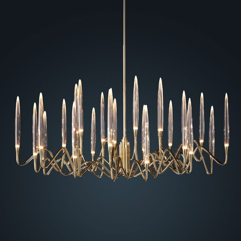 Copper Candles Chandelier: Elegant Lighting Solution-ChandeliersDecor.com