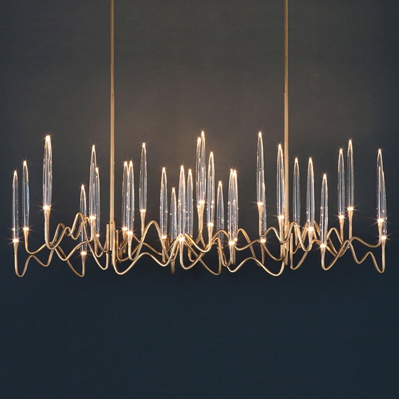 ChandeliersDecor.com-Chandeliers-Copper Candles Chandelier: Elegant Lighting Solution