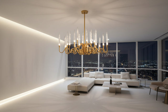 Copper Candles Chandelier: Elegant Lighting Solution-ChandeliersDecor.com