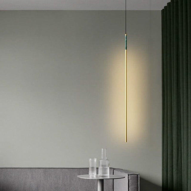 ChandeliersDecor.com-Chandeliers-Copper Pendant Light - Marble Ceiling Light