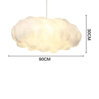 ChandeliersDecor.com-Pendant Lights-Cotton Cloud Pendant Lighting – Dreamy Glow