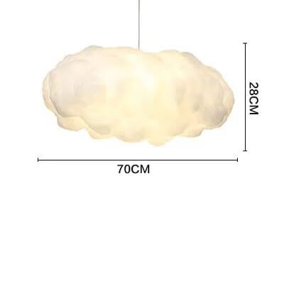 ChandeliersDecor.com-Pendant Lights-Cotton Cloud Pendant Lighting – Dreamy Glow