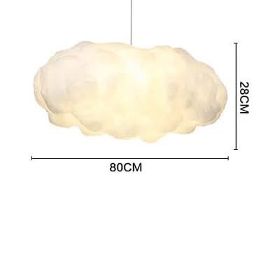 ChandeliersDecor.com-Pendant Lights-Cotton Cloud Pendant Lighting – Dreamy Glow