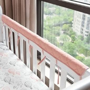 ChandeliersDecor.com-Crib Bumper-Cotton Crib Bumper - Protect Your Baby with Anti-Bite Bumper