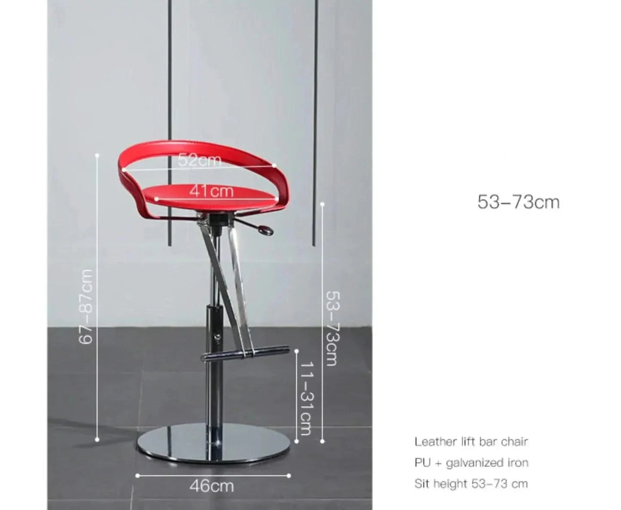 Counter Ergonomic Bar Chair for Kitchen Island Counter-ChandeliersDecor.com