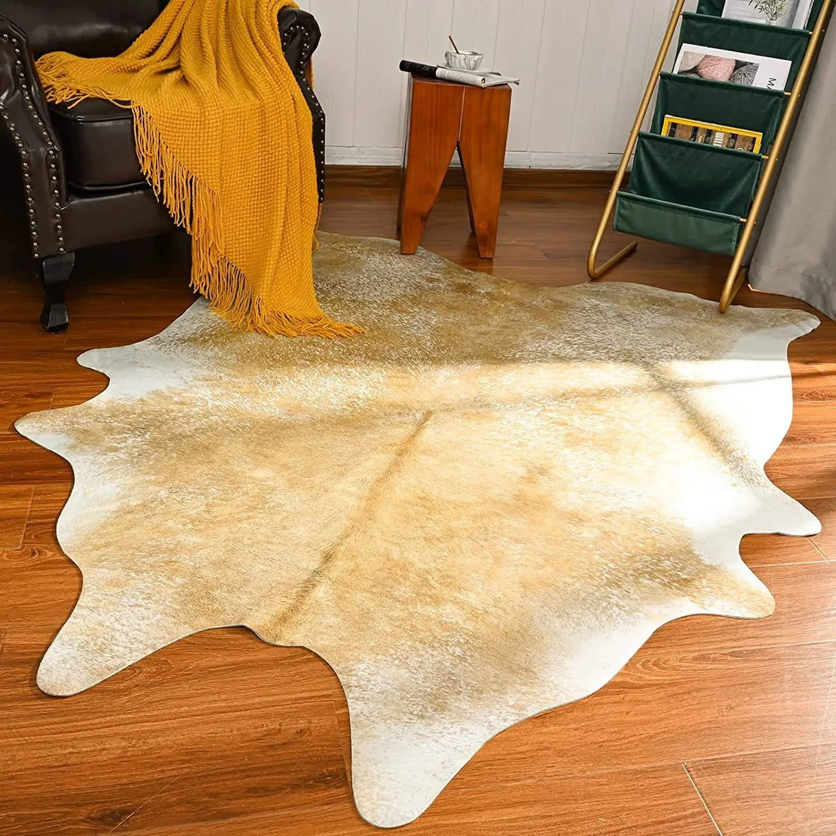 Cowhide Carpet: Natural Elegance for Stylish and Cozy Spaces-ChandeliersDecor.com