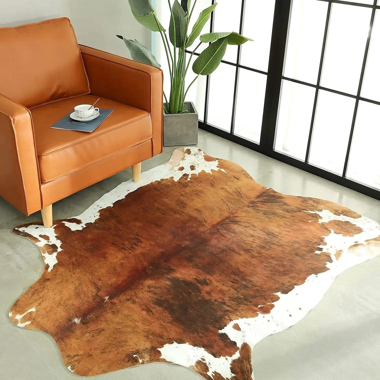 Cowhide Carpet: Natural Elegance for Stylish and Cozy Spaces-ChandeliersDecor.com