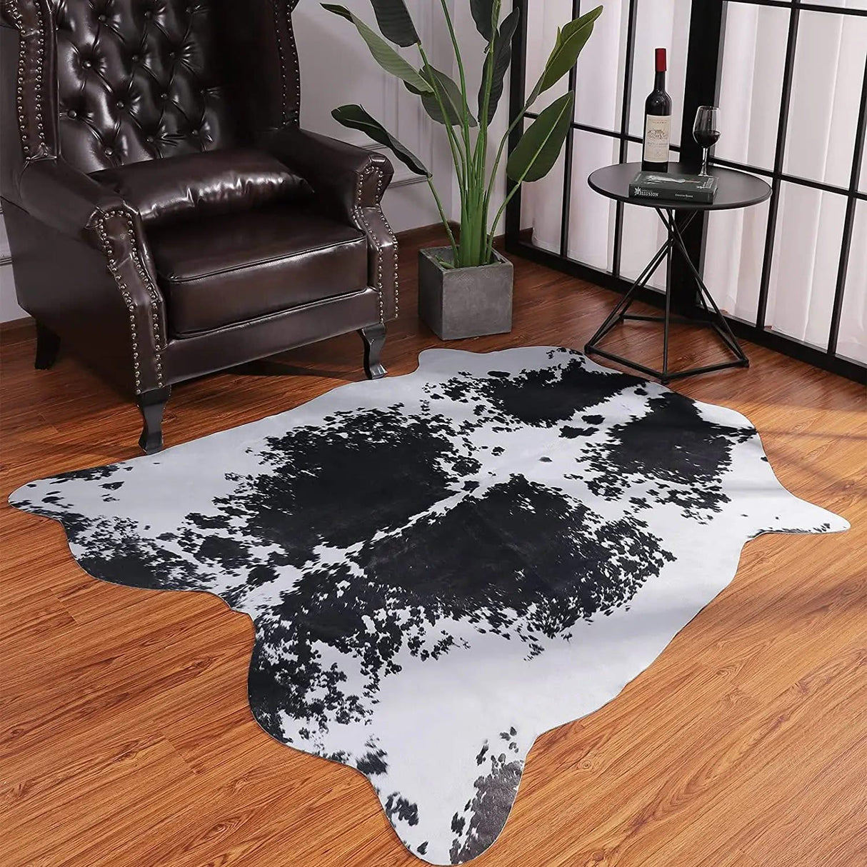 Cowhide Carpet: Natural Elegance for Stylish and Cozy Spaces-ChandeliersDecor.com