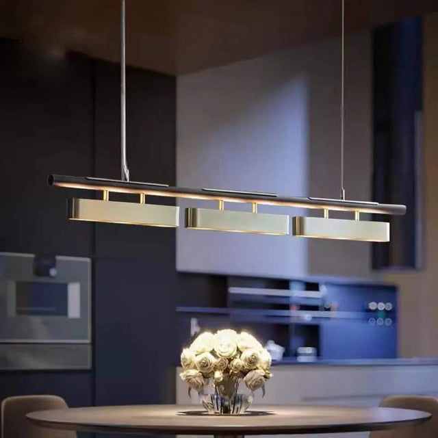 Creative Black Gold Combination Hanging Lamp-ChandeliersDecor.com