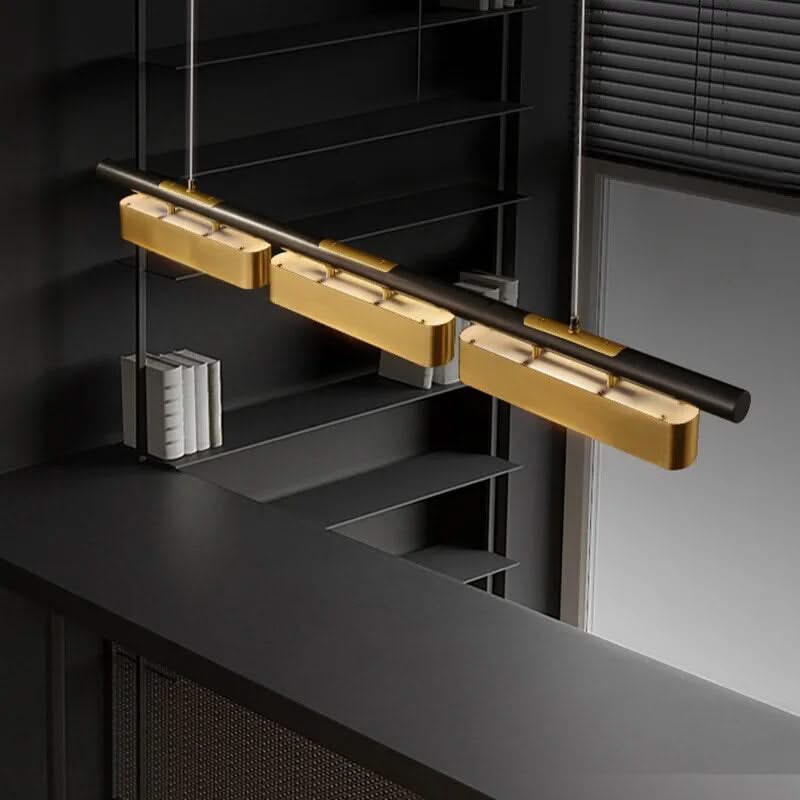 Creative Black Gold Combination Hanging Lamp-ChandeliersDecor.com