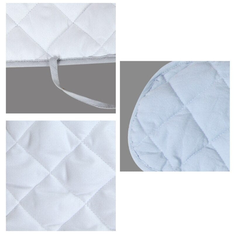 ChandeliersDecor.com-Crib Bumper-Crib Protection Cotton Wrap Edge Bed Fence