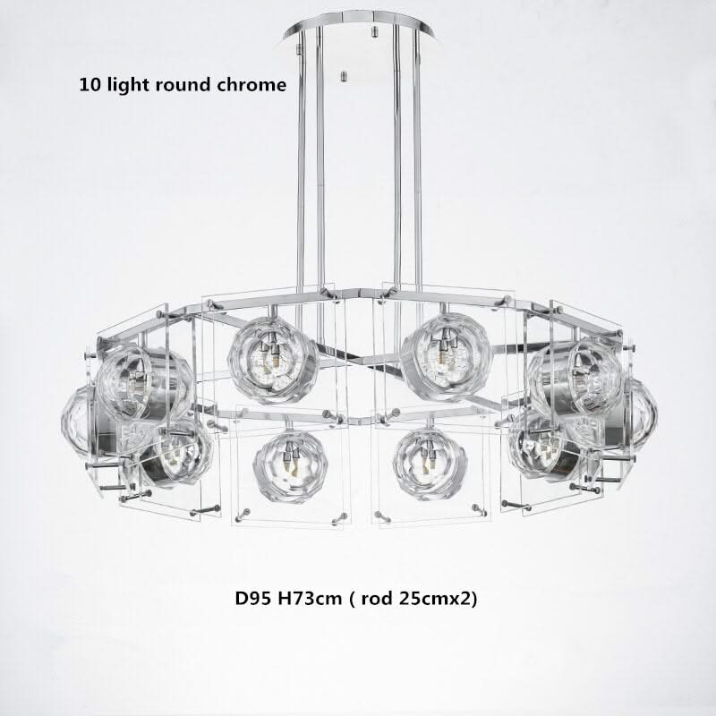 Crystal Balls Chandelier - Kitchen Island Lighting-ChandeliersDecor.com