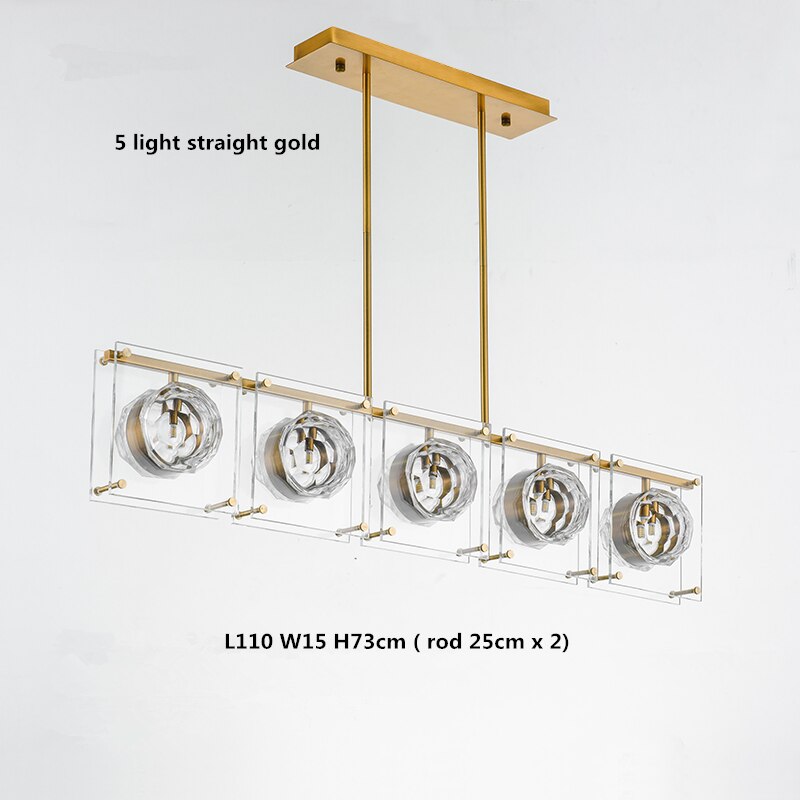 ChandeliersDecor.com-Kitchen Island-Crystal Balls Chandelier - Kitchen Island Lighting