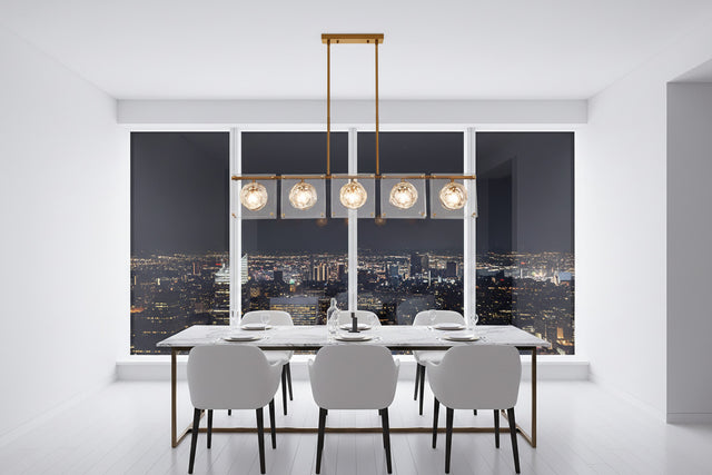 Crystal Balls Chandelier - Kitchen Island Lighting-ChandeliersDecor.com