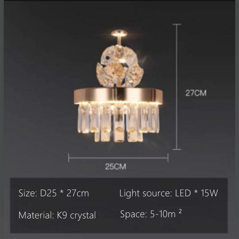 ChandeliersDecor.com-Chandeliers-Crystal Ceiling Grand Chandelier: Elegant Lighting Fixture