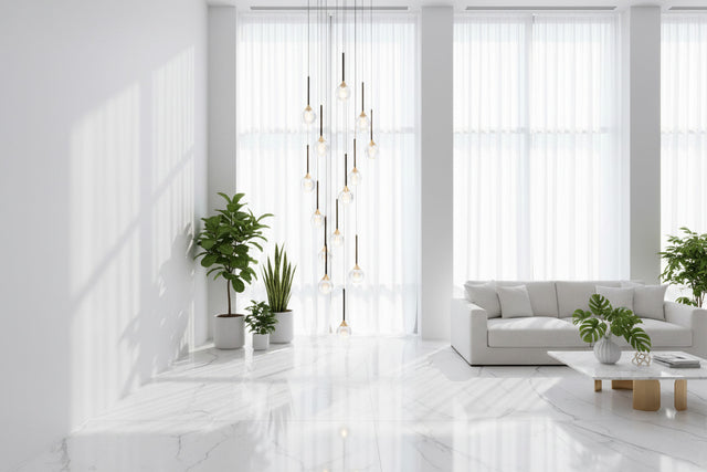 Crystal Drops Chandelier - Beautiful Lighting for Any Space-ChandeliersDecor.com