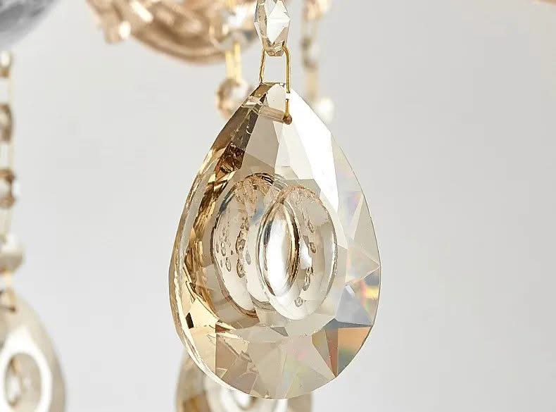 Crystal Elegance Chandelier - K9 Crystal Ceramic Atmosphere Chandelier-ChandeliersDecor.com