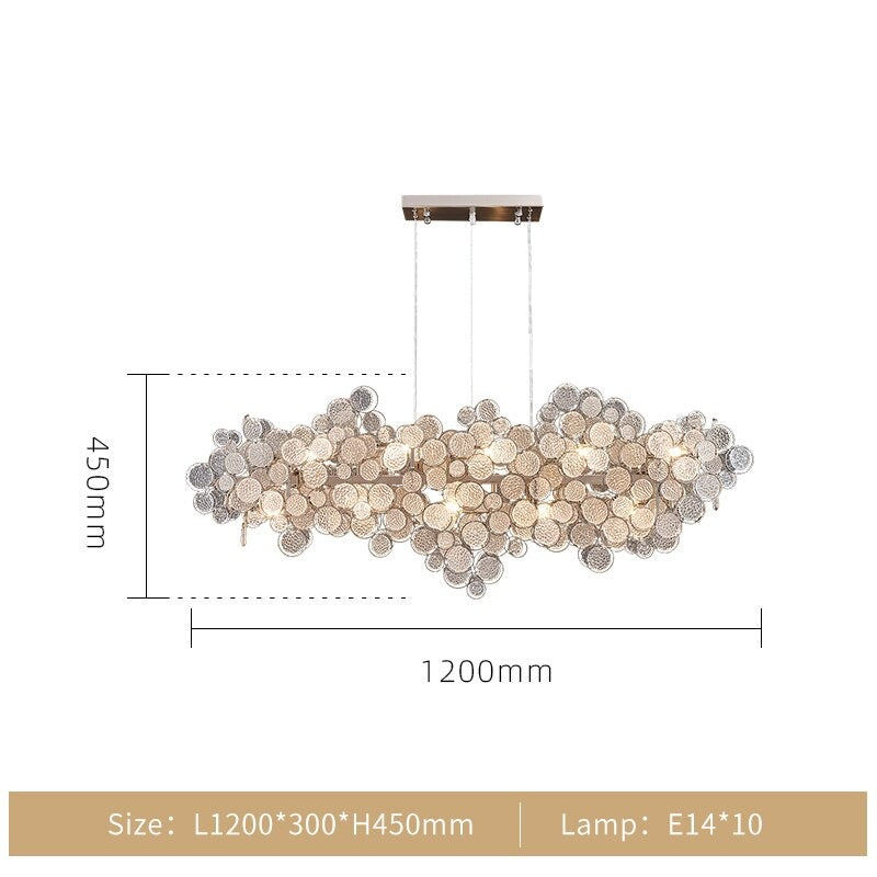 ChandeliersDecor.com-Chandeliers-Crystal Glass Chandelier – Illuminate with Elegance