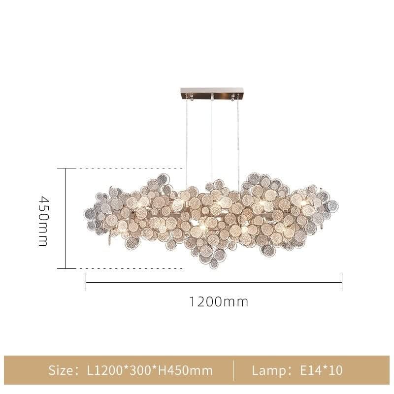 Crystal Glass Chandelier – Illuminate with Elegance-ChandeliersDecor.com